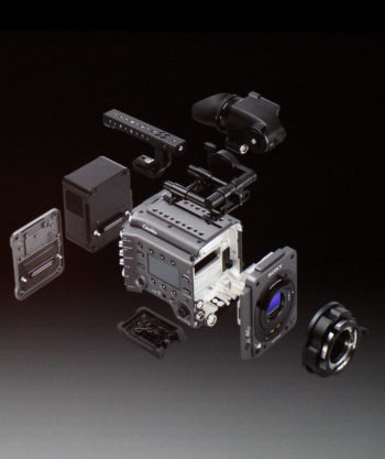 Sonys nya VENICE-kamera. Både sensor och fattning kan enkelt avlägsnas.