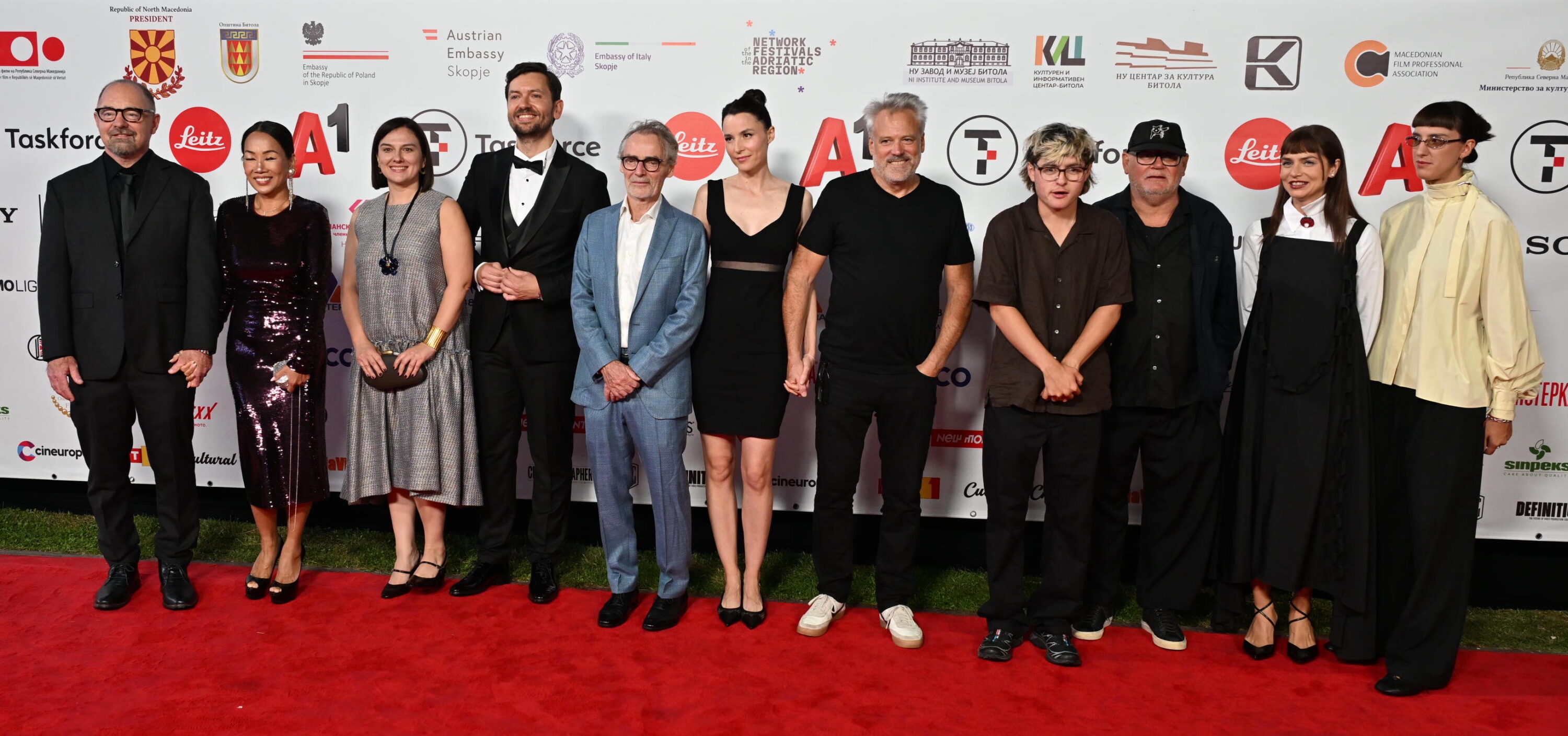 An incredible line-up of talent at the festival Opening. Credit: Sasho Stavrov.